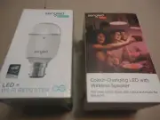 2x Sengled COLOUR CHANGING WITH WIRELESS SPEAKER AND Sengled LED+ WI-FI REPEATER
