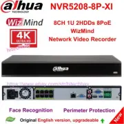 Dahua NVR5208-8P-XI 8CH 8PoE 2SATA AI WizMind NVR 32MP SMD+ Face Recognition