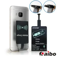 在飛比找momo購物網優惠-【aibo】Micro USB通用型 無線充電感應貼片(通過