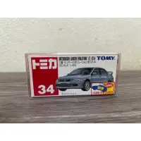 在飛比找蝦皮購物優惠-tomica no.34 LANCER EVO新車貼