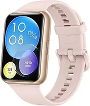 [HUAWEI] Watch FIT 2 Smartwatch - Activity Tracker with Heart Rate & Blood Oxygen Monitoring - Long Lasting Battery up to 10 Days - Waterproof Fitness Watch with Multisport Tracker - Sakura Pink