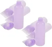 Hair Oil Applicator Bottle Scale Root Comb Applicator for Even Coloring No Mess