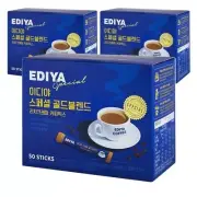 EDIYA Special Gold Blend Rich Crema Coffee Mix (11g x 50Sticks x 3Box) Korea