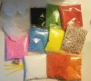 Slime Supplies Foam Balls, Charms & Storage Bowls Kids Crafts DIY US New