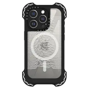 iPhone 15 Pro MagSafe 兼容 Ultra 終極防摔手機殼 New Wave Joy Division Transparent Phone Case