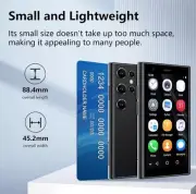 NEW / SEALED Wallet Smartphone UNLOCKED 3 inch HD Mini Android Dual Cam 32Gb 5MP