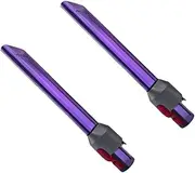 Compatible for Dyson，Vacuum Cleaner Lighting Flat Suction Gap LED Narrow Slit Long Flat Mouth Suction Head V7/V8/V10/V11/V15 Accessories(2PCS)