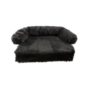 Furbulous Small Pet Protector Dog Sofa Cover in Dark Grey - Small - 68cm x 68cm