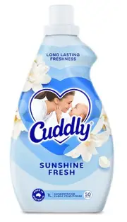 Cuddly Sunshine Fresh Fabric Conditioner 1L