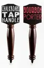 Chalkboard Tap Handle for the Draft Beer Lover'S Kegerator or Bar (Dark - 2 Pack