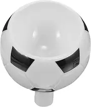 Football Pet Bowl Reusable Bowl Dog Food Dispenser Practical Dog Bowl Pet Food Holder Dog Feeding Bowl Pet Food Container Pet Food Bowl Reusable Dog Feeder Sturdy Dog Bowl Cat Bowl
