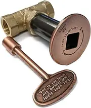 Midwest Hearth Fire Pit Gas Valve Kit - 1/2 NPT (Antique Copper)