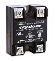 Crydom HA4825 Relay, 48 to 530 V (RMS), Solid State