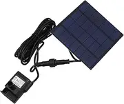 Sosoport Pcs Mini Solar Water Pump for Fish Tank Pond Bird Bath Garden Floating Fountain Submersible Pump Solar-powered Water Feature