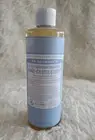 Dr. Bronner's 18 in 1 Hemp Baby Unscented 16 oz Pure Castile Soap Liquid 473 ml