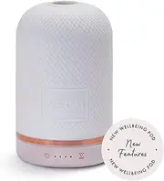 NEOM – Wellbeing Pod | Premium Ultrasonic Essential Oil Diffuser | Ceramic Cover, LED Light & Timer | Aromatherapy Diffuser | Home Fragrance | Gift