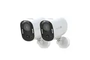 (2 Pack) Xtreem4K Wireless Security Camera with 2-Way Talk, Siren & Heat + Motion Detection