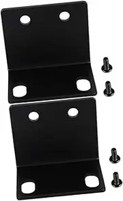 2Pcs Shaped Mount Bracket Holder for Microphone Cabinet Compact Corner Bracket for Easy Installation Suitable for Sound Cabinets Spacing Up