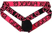 [BENFLK] Men's Sexy Backless Jockstrap Thong Underwear Capsule Underwear for Gay Crotch G-String Thong with Pouch, Black, M