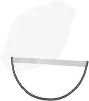 [WRITWAA] 1set Detachable Raincoat Hat Brim Transparent Shield for Face Easy Installation Poncho Accessory for Heavy and Outdoor Use