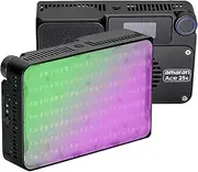 Amaran Ace 25c On-Camera Video Light,25w CCT 2300K-10000K RGB Pocket Light Support APP Control,Rechargeable PD Fast Charging for TikTok, Content Creator, Photographer,Outdoor Photography(Charcoal)