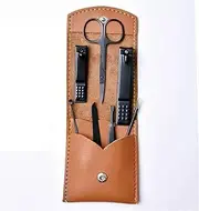Manicure Set,Nail kit Manicure Set,Nail Care kit, Manicure Nail Clipper Set Home File Nail Clipper Pedicure Clipper Toenail Clipper,C-As The Picture Shows(C)