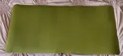 Army Green Vinyl Roll Up Work Mat 16.5” x 35.25” For Desk Hobby Area