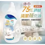 75%酒精  4公升裝