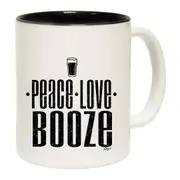 Peace Love Booze Mug Cup