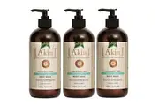 3x Akin Fragrance Free Mild and Gentle Body and Hand Wash 500ml