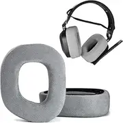 Upgrade Thickened Ear Pads,corsair Replacement Ear Cushion for CORSAIR HS80 RGB Wireless headphones ear cups (flannel ear pads)