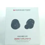 Monster Wireless Earbuds,Achieve 300 AirLinks Bluetooth Headphones Touch Control