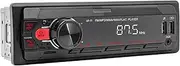 Radio Car Stereo – Bluetoth Car Audio, Digital Car Receiver | Anti Interference Single DIN Head Unit, Hands-fre Voice Support, Car Music System with USB Playback and Auxx Option