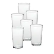 Duralex Uni Clear 9.37 oz. Tumbler, Set of 6