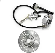 [Motorcycle Parts] 200CC 250CC ATV Quad Foot Brake Hydraulic Caliper Brake Disk Disc Assy 250cc ATV Quad Parts [Easy to Replace]