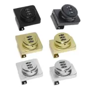 Glass Showcase Lock 3Digit Combination Cabinet Lock Privacy Password Lock