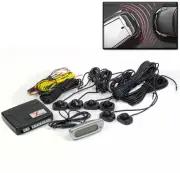 6X SENSORS FRONT REAR REVERSE RADAR PARKING SYSTEM LED ALERT ALARM KIT UNIVERSAL