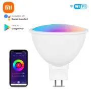 Smart Homekit Wifi Mr16 Smart Led Light Bulb 12v Rgbcw Dimmable Lamp Siri