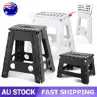 Folding Step Stool Portable Plastic Foldable Chair Store Flat Outdoor