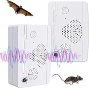 [Stingmon] Ultrasonic Bat Repellent, Ultrasonic Pest Mouse Reject Repelling System, Pest Repellent Ultrasonic for House Indoor Pest Bat Removal Control Repeller, Keep Bat and Pest Away