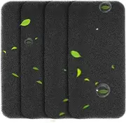 Piuluvor® Set of 4 Dryer Filters, Filter Sponge Dryer Heat Pump Dryer Filter Mat Replacement 40006731 for Candy Hoover Tumble Dryers (275 × 125 × 10 mm)