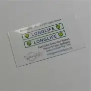 Matchbox Lesney 5d3 London Bus BP Longlife Sticker Set