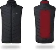 [MEIJUN] RAYWE Electric USB Heated Warm Security Intelligent Autumn and Winter Vest Men Women Heating Coat Jacket for Motorcycle Travelling Skiing Hiking