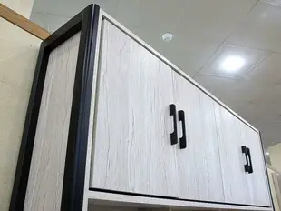 【歐風別館】百樂門洗白色5.3尺石面餐櫃【基隆至台中免運費】