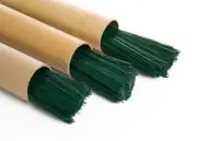 Green Modelling & Florist Stem Stub Wires in Various Length Gauge & Qty