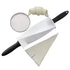 Large Size Croissant Roller Plastic Dough Cutter Pastry Tool Bread