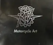 MV Agusta Dealer F3 F4 Brutale F4R Models fold up Flyer Two Sided w/Poster