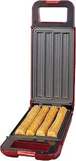35529 Churros Maker 700W / Piping Bag Included/Thermostatically Controlled 180° Rotary System For The Perfect Bake/Freshly Bake 4 Churros At A Time/Ready In Minutes