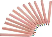 CANIGHT Set of 12 Vibrant Rainbow Pencils for Boys and Girls 6-8 Years Drawing Coloring Pencils for Creative