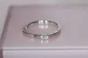 NIB Pandora Arcs of Love RING 197379 CHOOSE SZ RETIRED BAGTAG sterling s Pouch